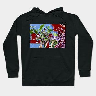 Emerald Starling Camouflaged Hoodie